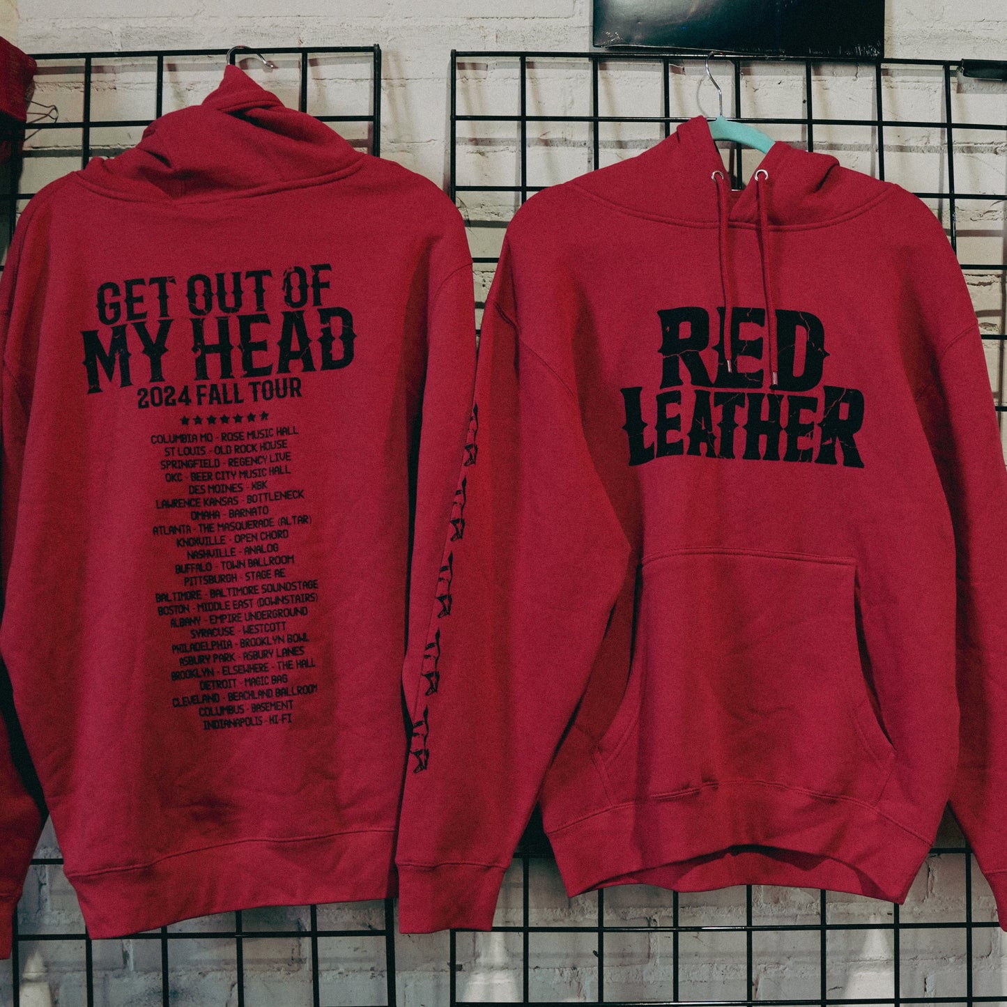 GET OUT OF MY HEAD 2024 TOUR HOODIE