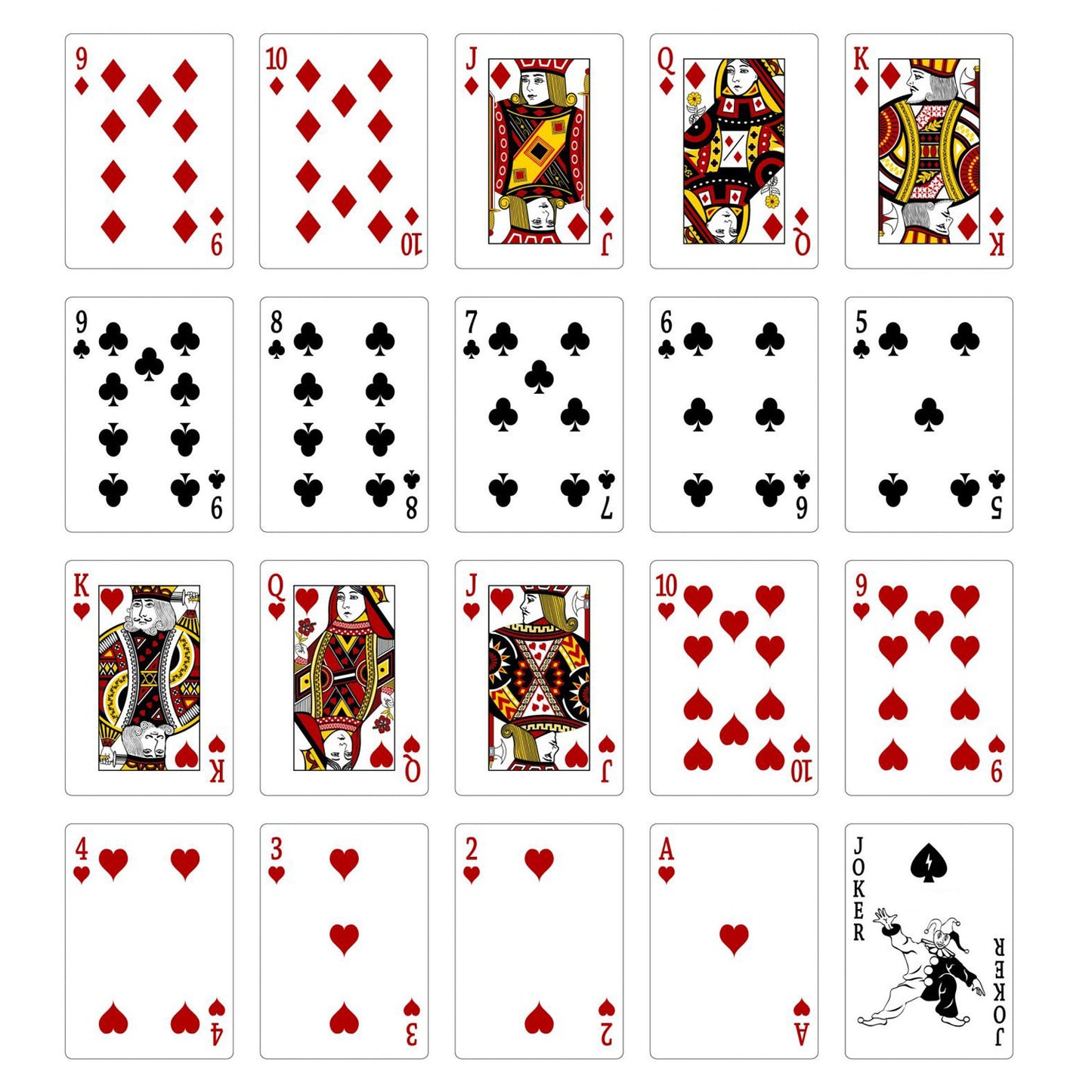 RED LEATHER CUSTOM PLAYING CARDS