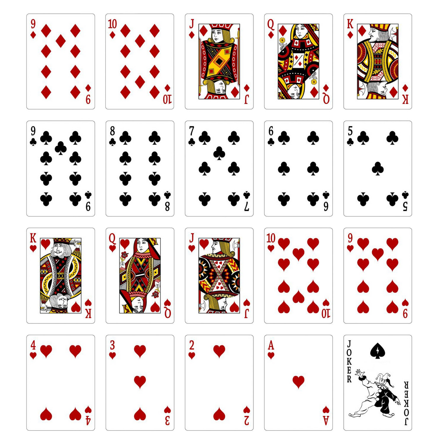 Red Leather Custom Playing Cards