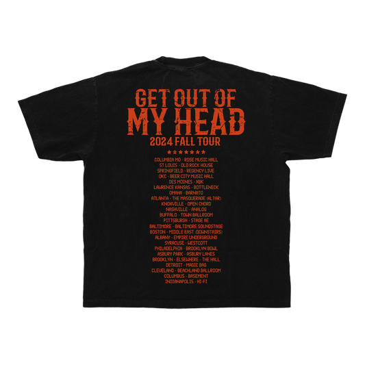 GET OUT OF MY HEAD TOUR T-SHIRT
