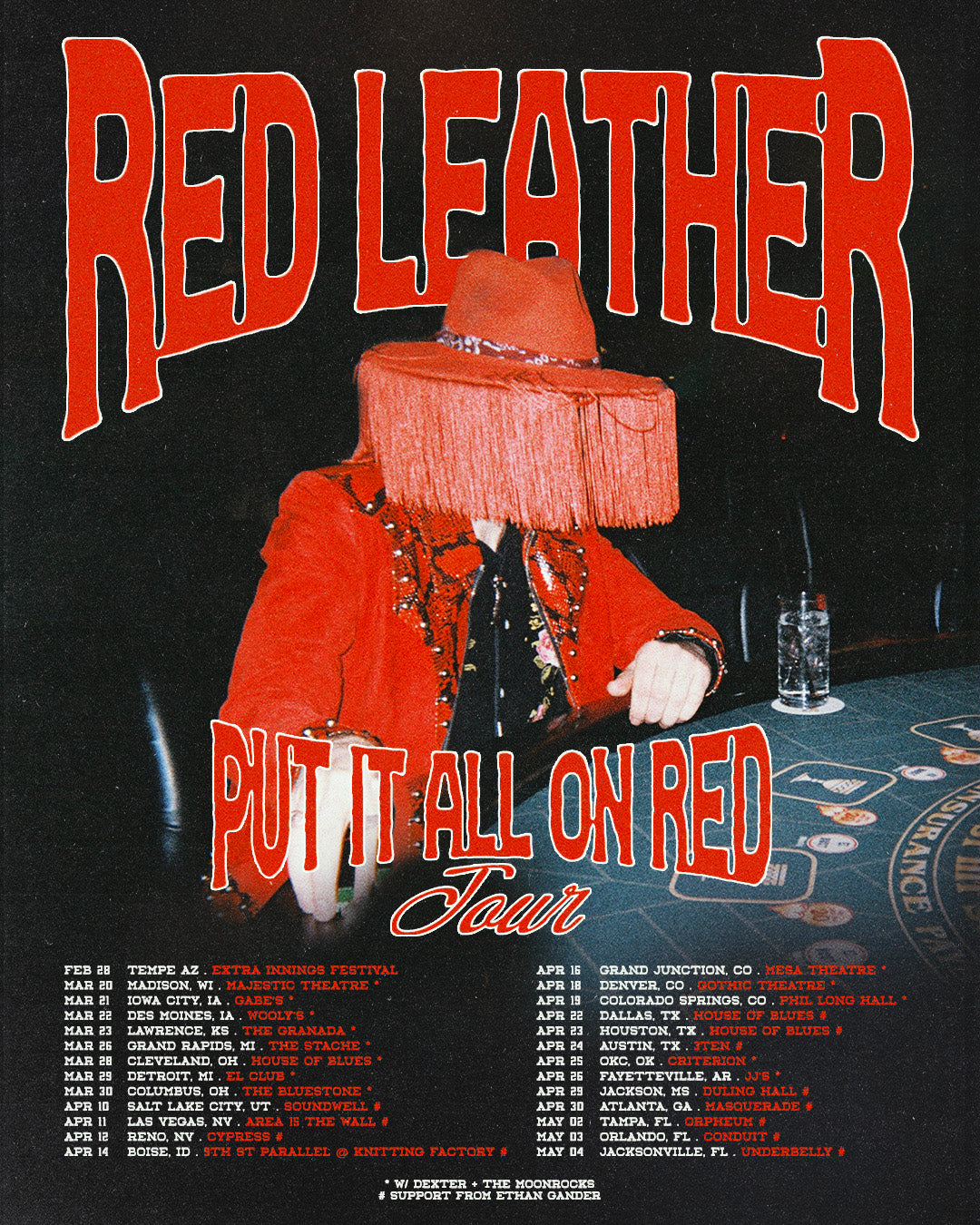Red Leather Riot Red Leather