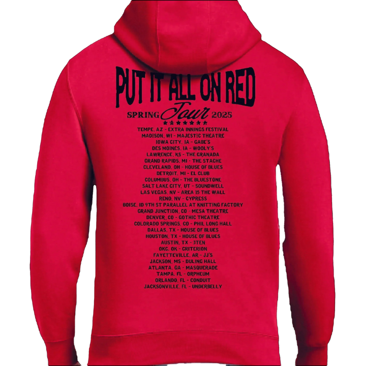Merch Red Writing Merch – Red Leather