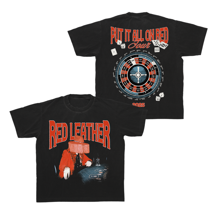 Merch Red Writing Merch – Red Leather