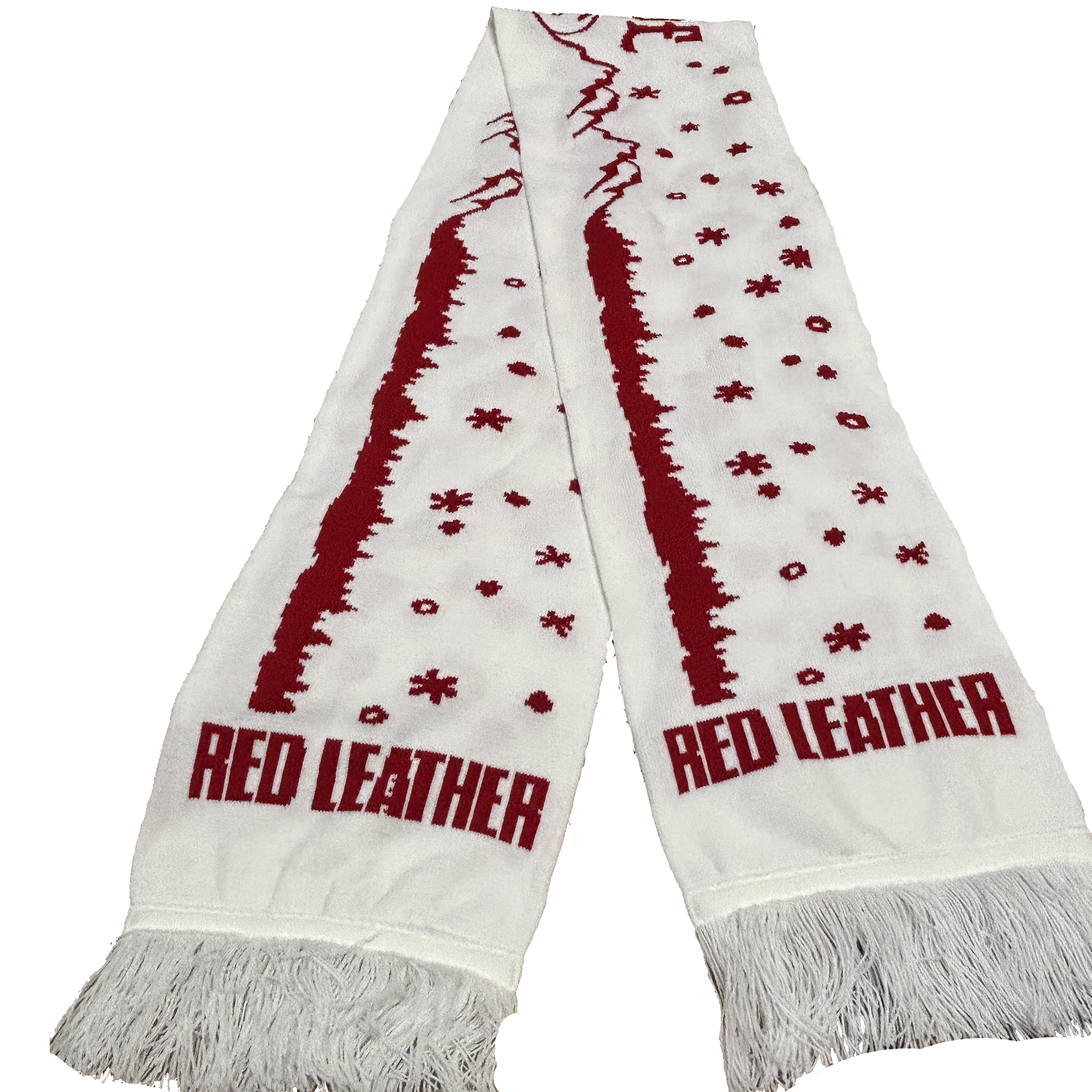 Tahoe Scarf – Red Leather